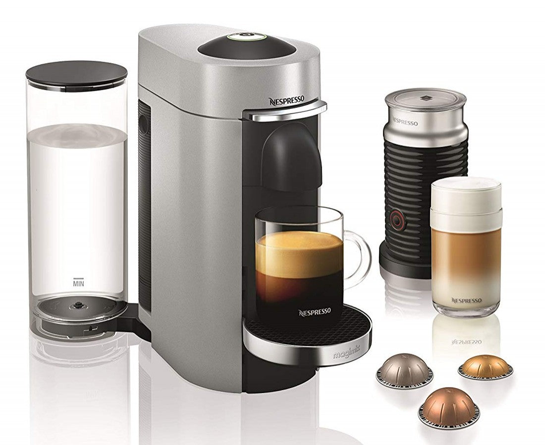 MagiMix Nespresso Vertuo Plus & Frother - Silver