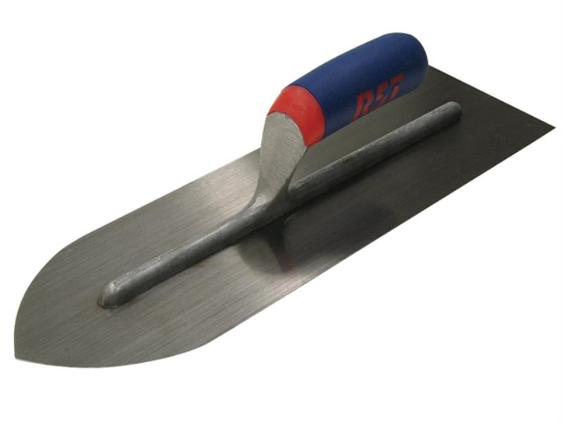 R.S.T. 16in Flooring Trowel with steel blade and soft-touch banana handle, 10 rivets for strength – Keans Claremorris