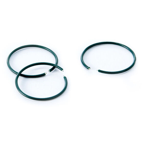 PVC Coated Plant Rings 50PK, 3cm durable wire supports, gentle on stems, Keans Claremorris gardening supplies.