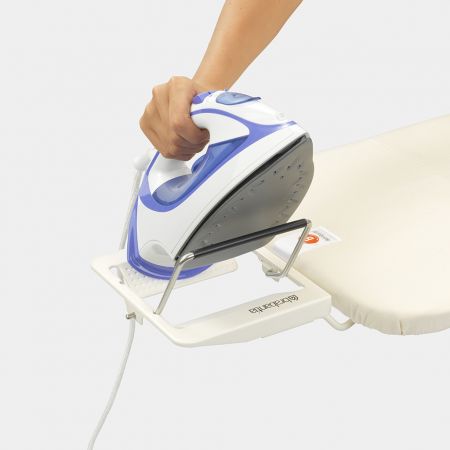 Brabantia Denim Blue Ironing Board 124x38cm, sturdy design, Keans Claremorris store