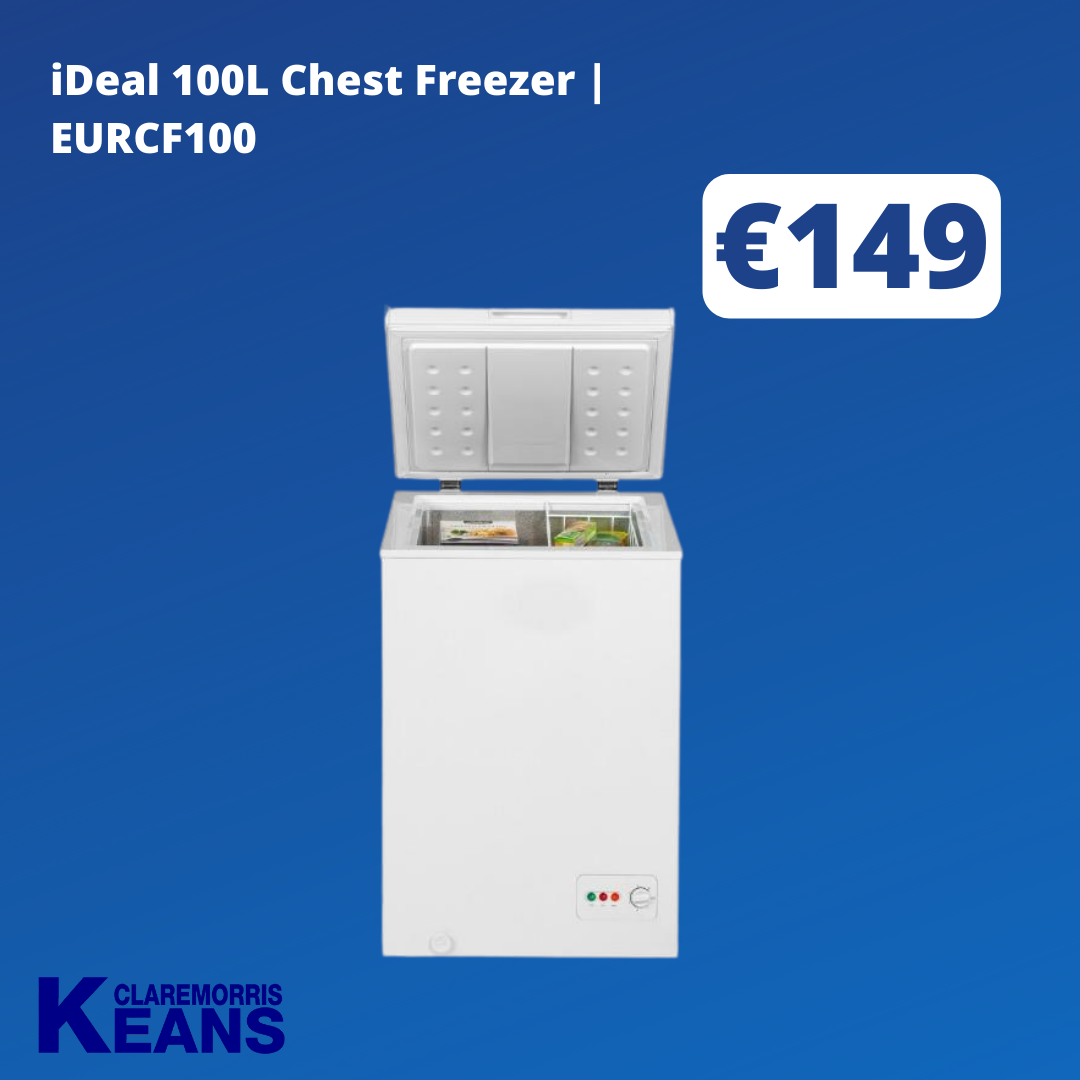 iDeal 100L Chest Freezer | EURCF100