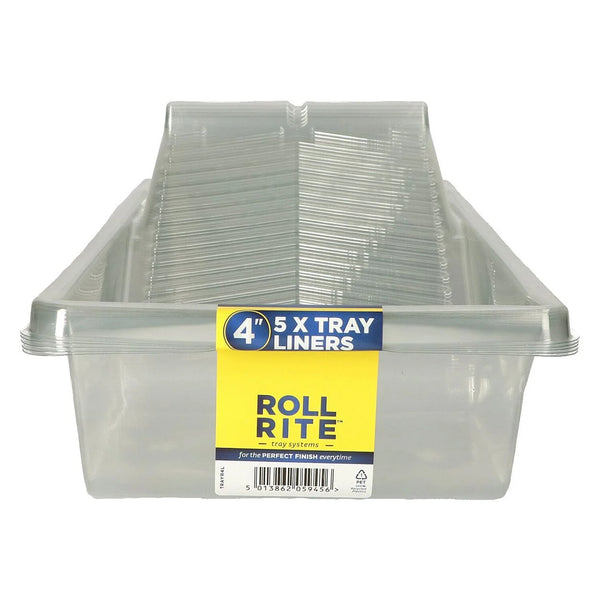 4inch Fleetwood Roll Rite Tray Liners 5Pk