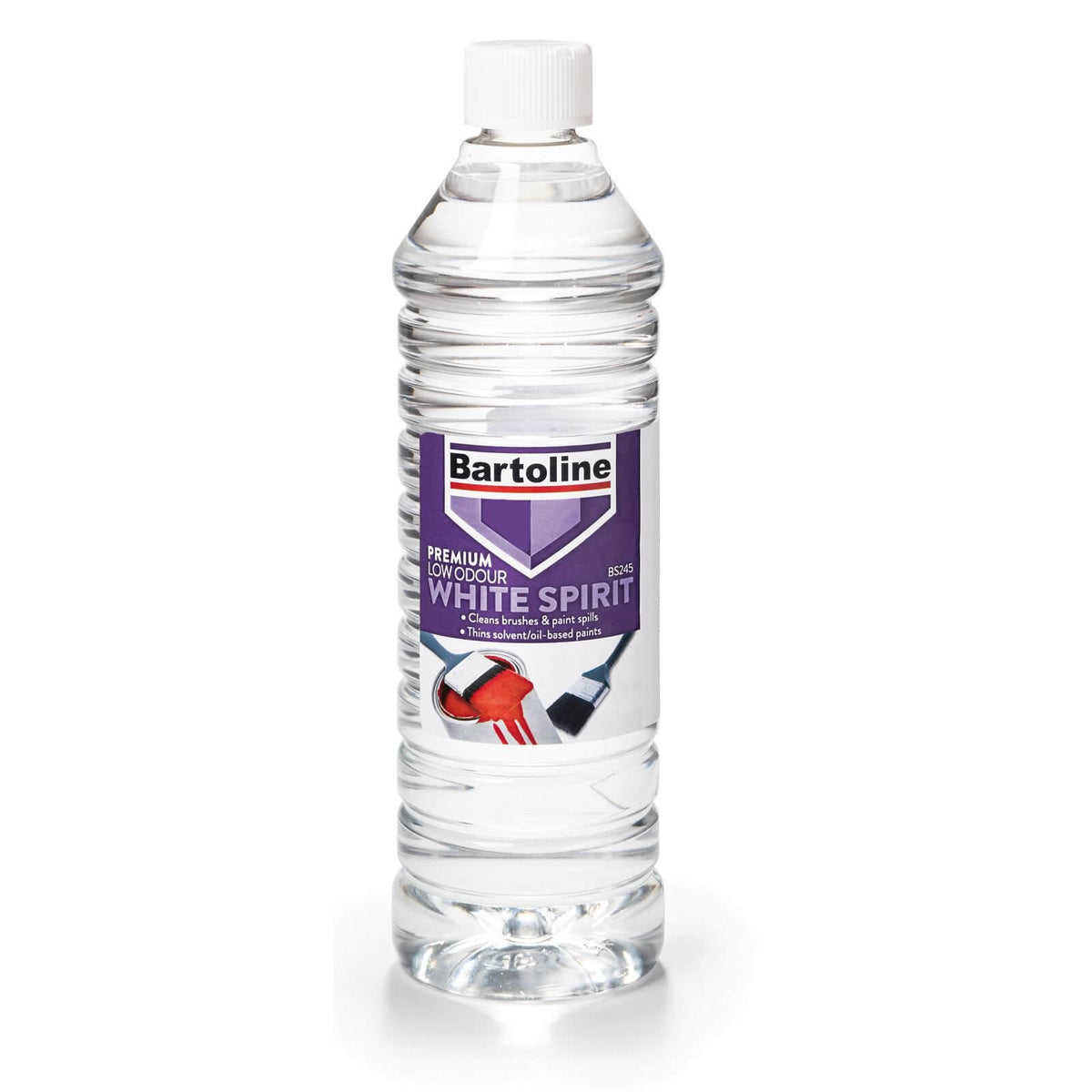 Baroline Low Odour White Spirits 750ml solvent, mild smell, indoor use, BS 245 Type A standard – Keans Claremorris