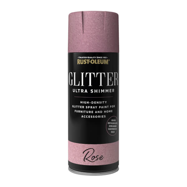 Rust-Oleum Ultra Shimmer Glitter Spray Rose - 400ml