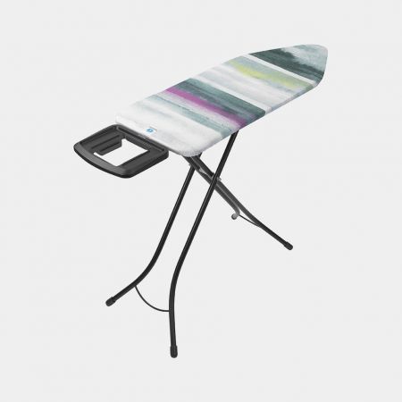 Brabantia Ironing Board 124x45cm Morning Breeze pattern, sturdy design, available at Keans Claremorris store