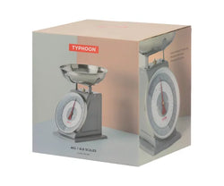 Rayware Living Grey Kitchen Scales with digital display, compact design – available at Keans Claremorris