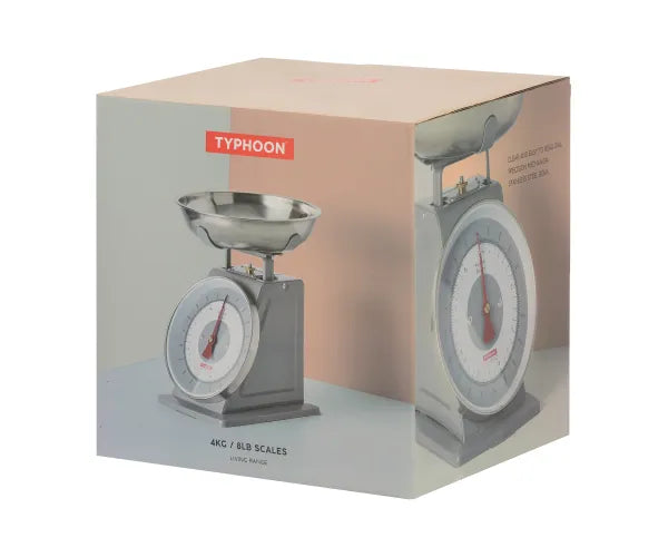 Rayware Living Grey Kitchen Scales with digital display, compact design – available at Keans Claremorris