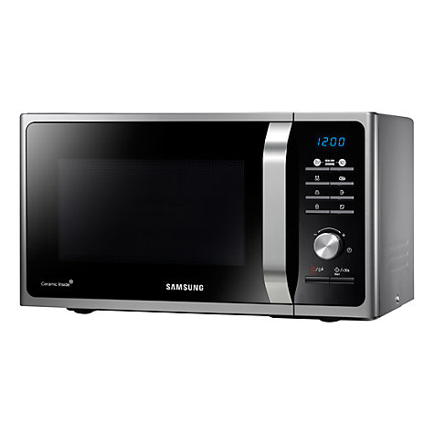 Samsung  23-Litre, 800-watt Solo Microwave - Silver | MS23F301TAS/EU