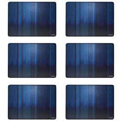 Denby Colours Blue 6 Piece Placemats set, durable and stylish table mats, available at Keans Claremorris.