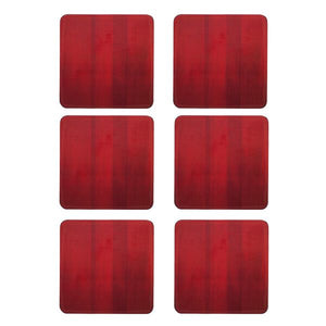 Denby Red 6Pc Coasters