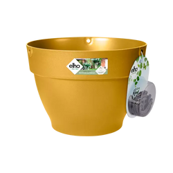 Vibia Campana 26cm Honey Yellow Hanging Basket, durable garden planter – available at Keans Claremorris