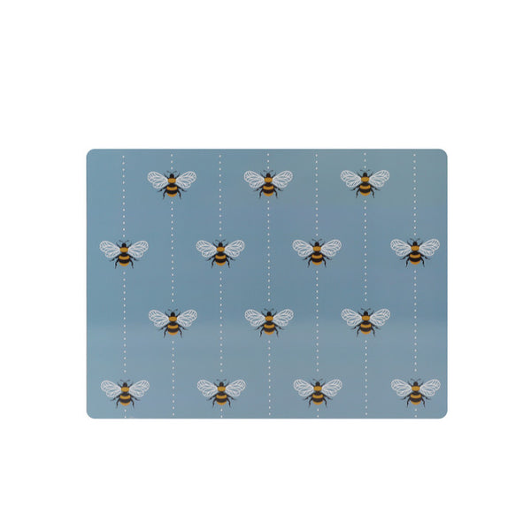 Set of 6 Bee placemats by Tipperary Crystal, durable, non-slip, stain-resistant, stylish dining mats - Keans Claremorris