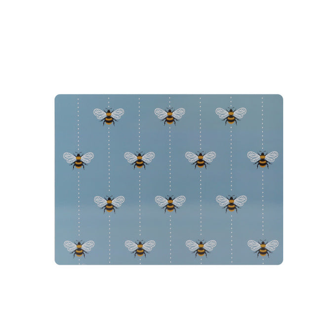 Set of 6 Bee placemats by Tipperary Crystal, durable, non-slip, stain-resistant, stylish dining mats - Keans Claremorris