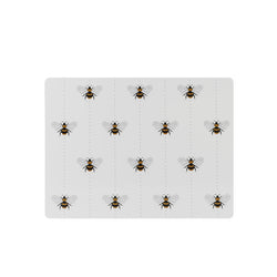 Set of 6 Bee-themed placemats, new 2023 design, perfect for dining decor - Keans Claremorris