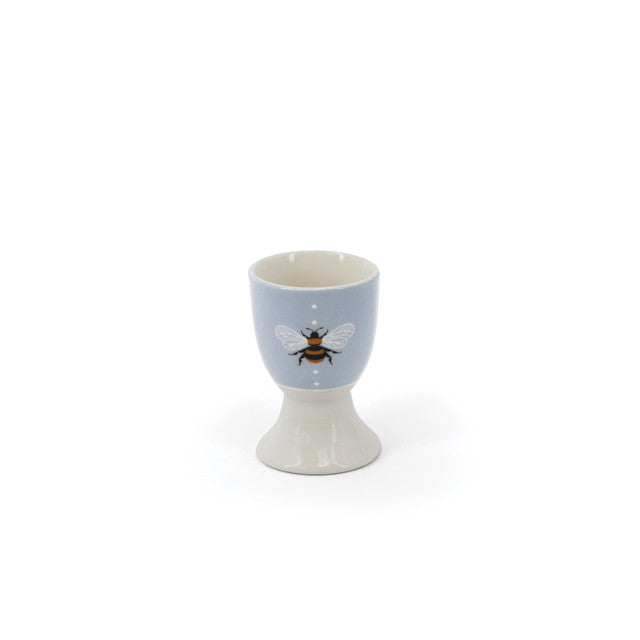 Bee S/4 Egg Cups & Spoons - New 2023