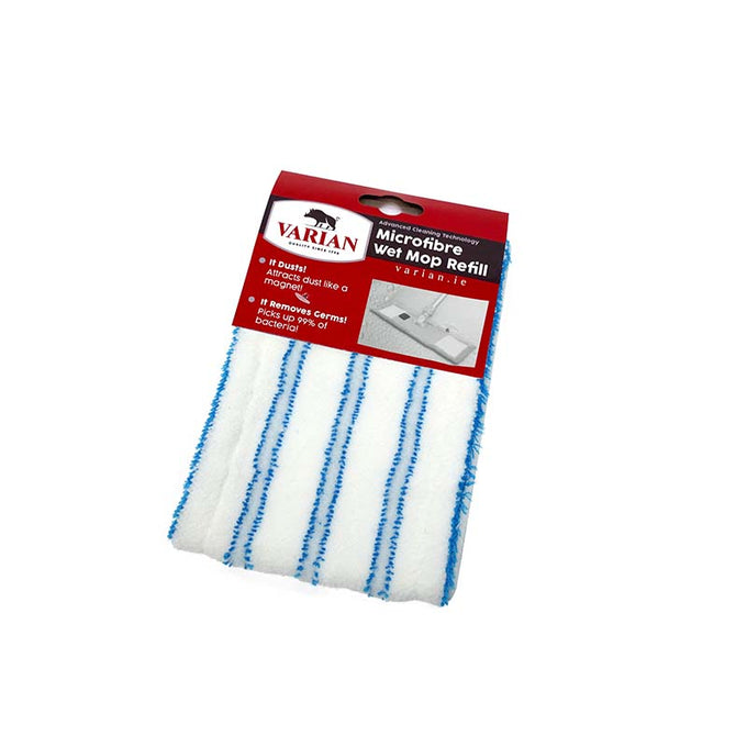 Micro Mop Refill Wet with absorbent microfibre strips, gentle on delicate surfaces – Keans Claremorris.