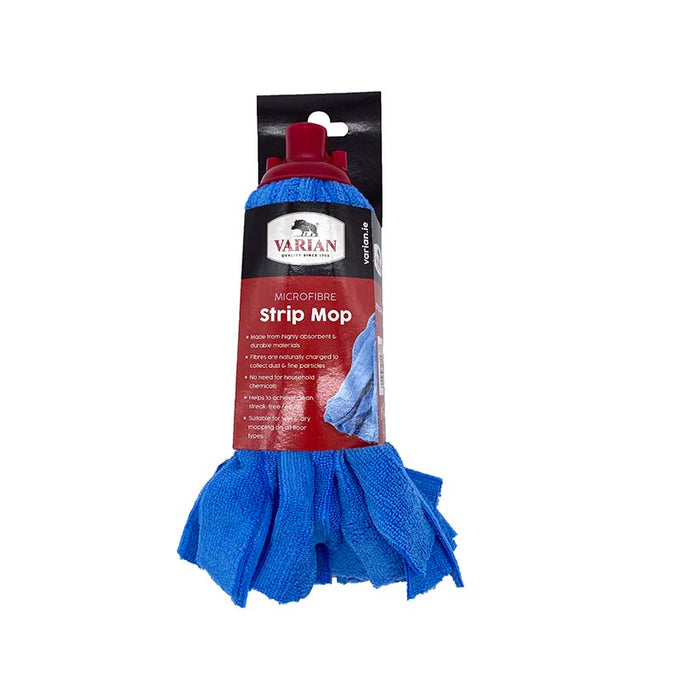 Micro Fibre Strip Mop Refill, highly absorbent and durable, chemical-free cleaning, available at Keans Claremorris.