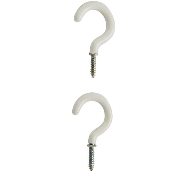 Gardman Coated Cup Hooks 10PK, plastic coated galvanised iron, durable multi-pack for home and garage – Keans Claremorris