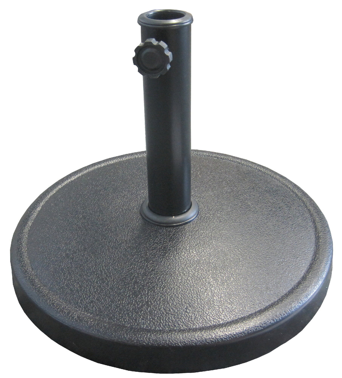 9Kg stone resin parasol base, strong and sturdy, maintenance-free, perfect for outdoor dining sets – Keans Claremorris.