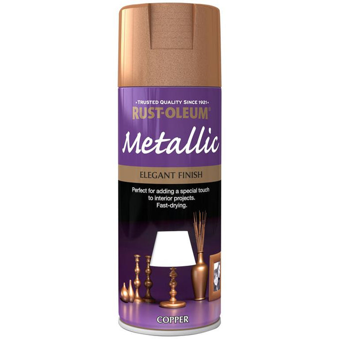 Painters Touch Elegant Metallic Copper 400ml spray paint, fast-drying, durable finish, multi-purpose, Keans Claremorris.