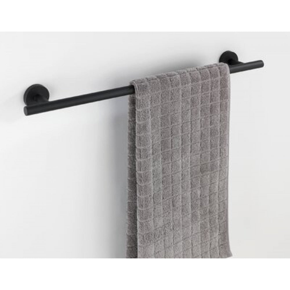 Wenko Bosio Matt Black Shower Towel Rail