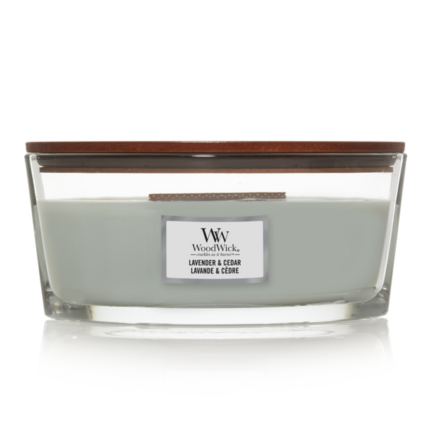 Woodwick Lavender & Cedar Ellipse Jar