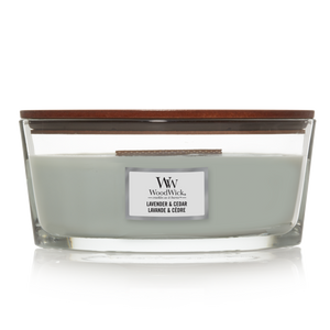 Woodwick Lavender & Cedar Ellipse Jar