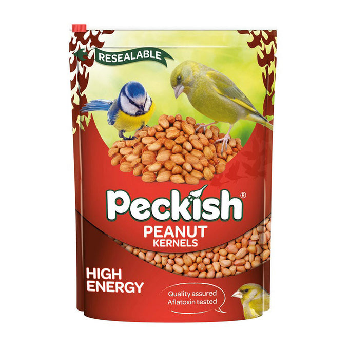 Peckish Peanuts 2Kg - 100% whole peanuts, high energy bird food to attract colorful garden birds | Keans Claremorris