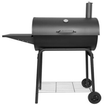 Charcoal Grill BBQ with 680x420mm cooking area, wheels for mobility, perfect for outdoor gatherings - Keans Claremorris