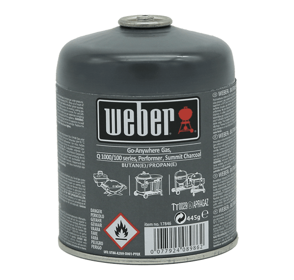 Weber Gas Cannister For Q100 Performer Touch