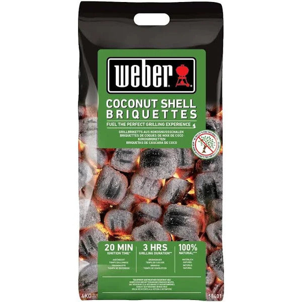 Weber Coconut Shell Briquettes 4kg