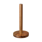 Denby Wooden Kitchen Roll Holder in Acacia wood, fits standard UK rolls, stylish and sustainable - Keans Claremorris