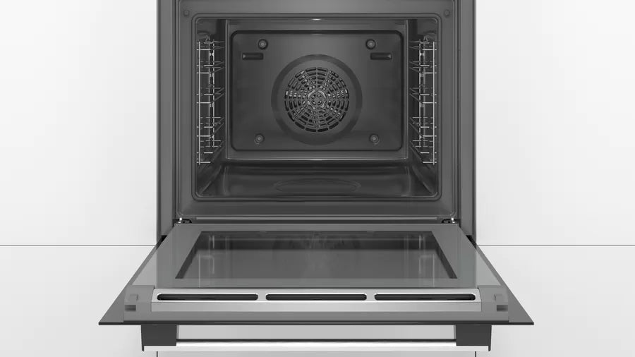Bosch Series 4 Built-in oven with added steam function 60 x 60 cm Stainless steel