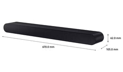 Samsung HW-S60B 5-Channel Bluetooth Sound Bar, All-In-One Audio System - Keans Claremorris