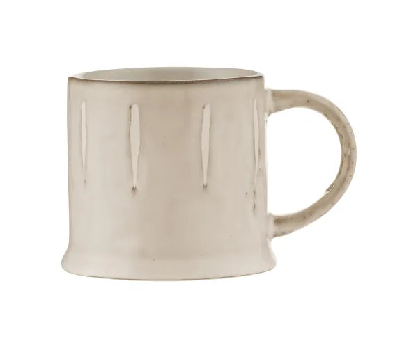 Mason Cash Originals 400ml cream reactive glaze stoneware mug with footed base, dishwasher and microwave safe – Keans