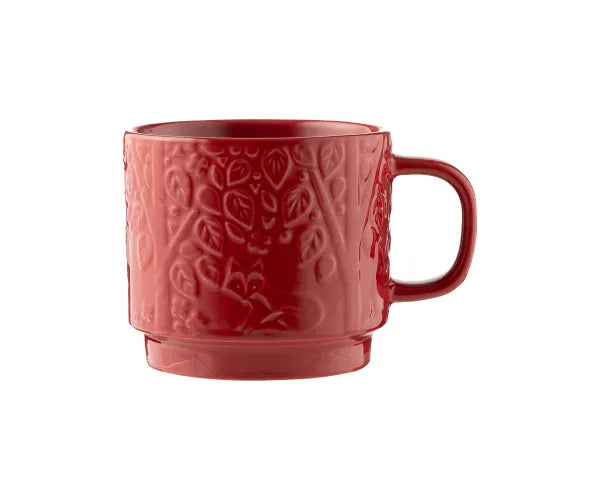 Mason Cash In The Forest Mug Red 300ml