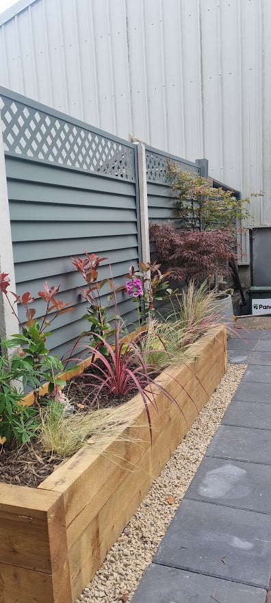 SmartFence Merlin Grey 1.8m x 1.5m panel pack, durable garden fencing, Keans Claremorris