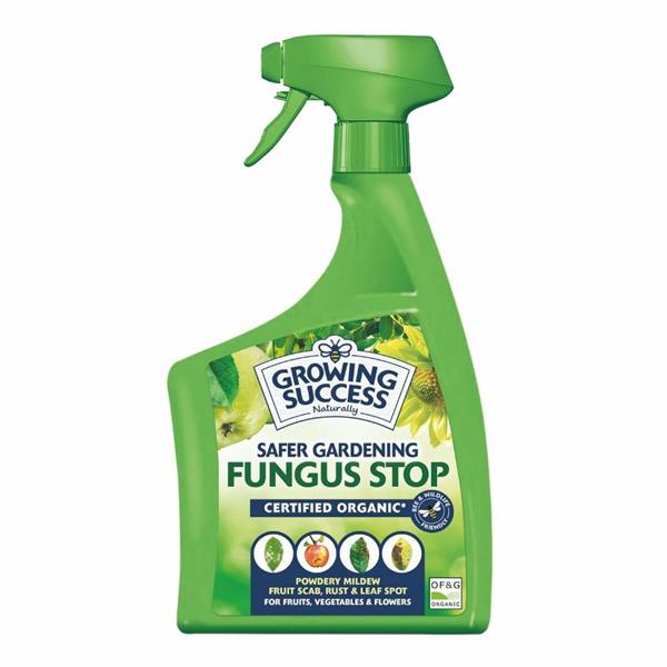 Growing Success Natural Power Disease & Fungus Spray 800ml, pesticide-free, bee-friendly, controls mildew, rust, leaf spot –