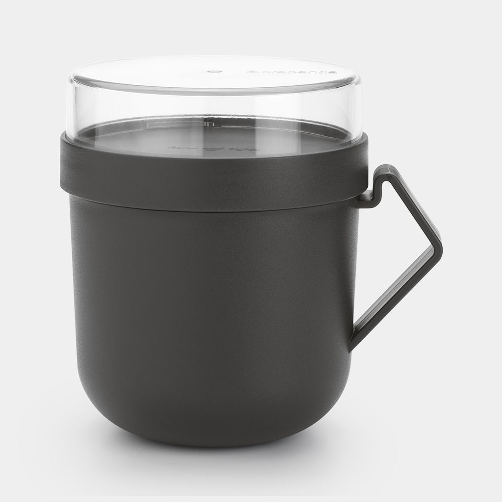Make & Take Soup Mug 0.6L Dark Grey