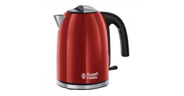 Russell Hobbs Colours 1.7L Red Kettle with Rapid Boil - Available at Keans Claremorris