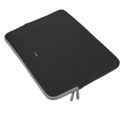Trust Primo Soft Sleeve for 13.3" laptops, shock-absorbing neoprene, slim black design, lightweight protection – Keans