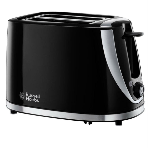 Russell Hobbs Mode 2-slice toaster with sleek design, perfect for quick toasting - available at Keans Claremorris.