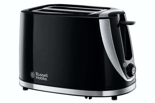 Russell Hobbs Mode black 2-slice toaster with wide slots, high lift, reheat, frozen bread function – Keans Claremorris.