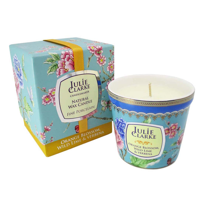 JC Botanic Candle 150g Orange Blossom, Wild Lime & Verbena, vegan, handcrafted in Ireland, luxury gift box – Keans