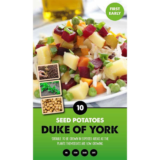 First Earlies Duke Of York  10Kg Bags - KeansClaremorris