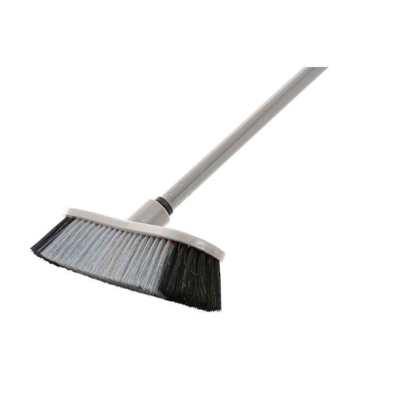 11" soft sweeping brush with metallic handle, gentle bristles for fine dust, ideal home use – Keans Claremorris