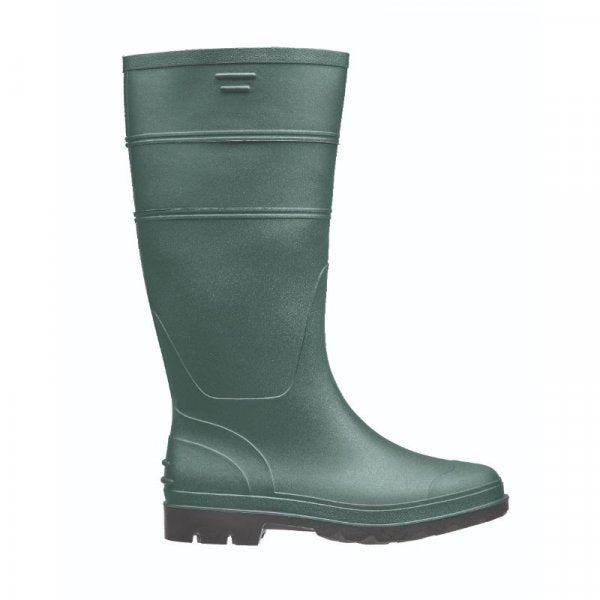 Green Tall Wellingtons S11, lightweight waterproof boots with chunky tread for secure outdoor use – Keans Claremorris.