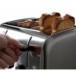 Load image into Gallery viewer, Russell Hobbs Futura 1500W 4 Slice Toaster - Stainless Steel | 18790
