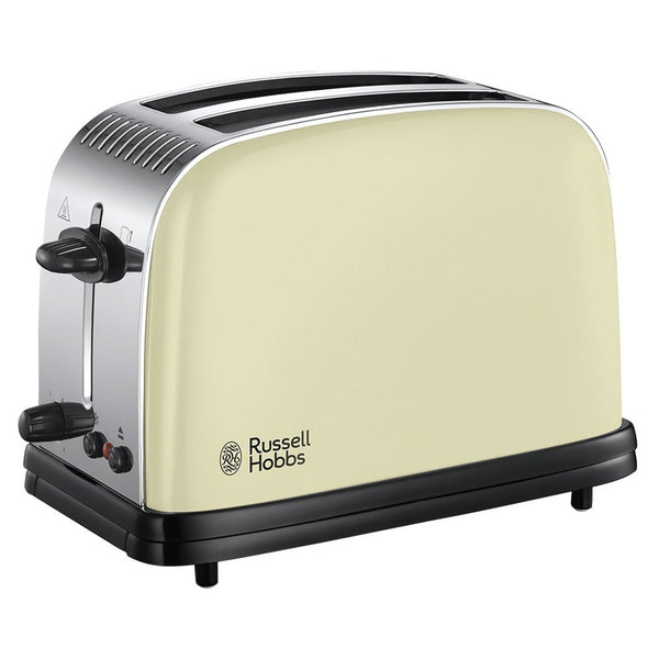 Russell Hobbs Colours Plus 1600W 2 Slice Toaster - Cream | 23334