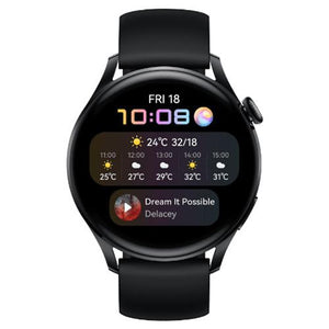 Huawei Watch 3 1.43" Bluetooth Smart Watch - Black | 55026820